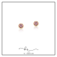 brinco ouro ponto de luz lilas pqno